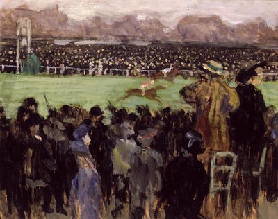 Racing at Auteuil by Louis Anquetin